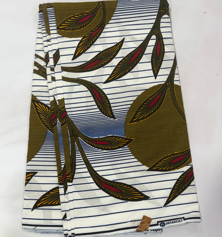 Moon plant African wax print