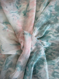 Ntomapa Tie and dye crinkle striped chiffon