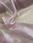 Crinkle stone organza