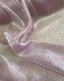 Crinkle stone organza
