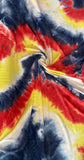 Tie and dye lycra