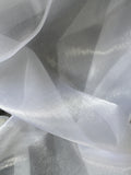 Metallic organdy