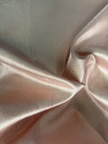 Plain striped metallic brocade