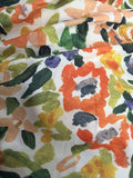 5 print paint floral designs (orange)