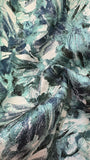 Fireworks metallic brocade