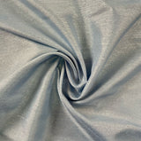 Silver metallic brocade