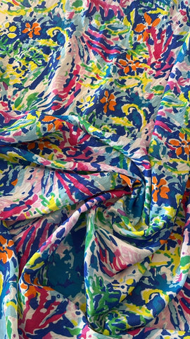 Splash  cotton chiffon