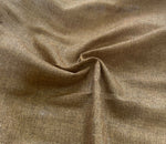 Two tone metallic woven linen