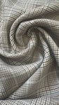 Brown Glen paid Crepe suiting