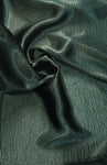 Crinkle velvet silk