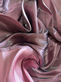 Liquid shimmer organza brocade