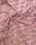 Zigzag tassel pique