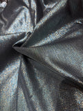 Tiny box metallic brocade