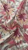 Splash crinkle satin