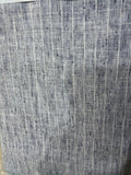 Striped slub linen