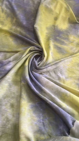 Tye dye cotton linen