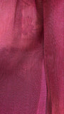 Micro pleated organza