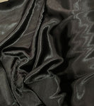 Crinkle velvet silk