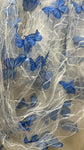 3D shimmer butterfly tulle