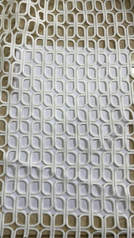 Circle box guipere lace