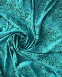 Floral silky jacquard (available in other colours)