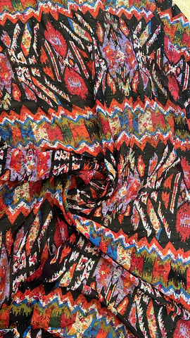 Tribal stoned chiffon