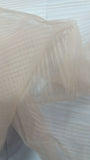 Pleated tulle