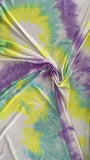 Tie and dye lycra
