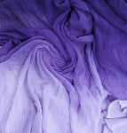 Ombre pleated chiffon 2