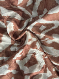 5 print brown tribal design