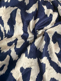 5 print navy blue tribal design