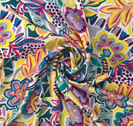 Paint floral rayon