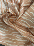 Wave bubble chiffon