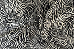 Zebra  cotton satin