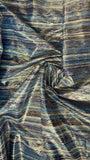 Striped multicolored foil