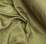 Foil shimmer linen