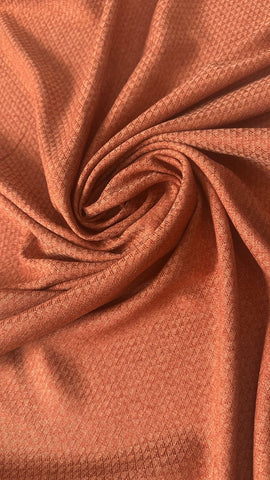 Two tone soft diamond pique