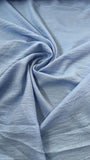 Striped crush linen
