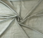 Metallic plaid linen suiting