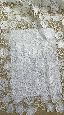 Little floral guipere lace