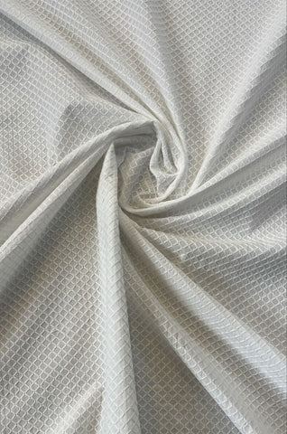 Off white Diamond dry lace