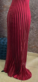 Asymmetrical pleated liquid mikado