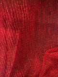 Pleated shimmer soft chiffon