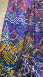 Multi shape Ankara silk