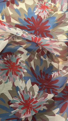 Splash cotton organza