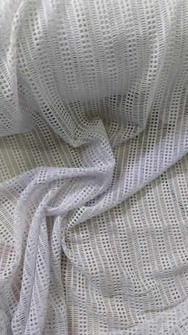 White soft net lace