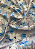 Floral Italian silk