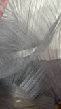 Pleated tulle