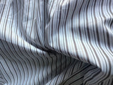 Striped soft polyester