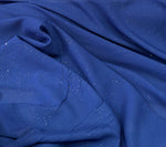 Metallic shimmer polyester chiffon
